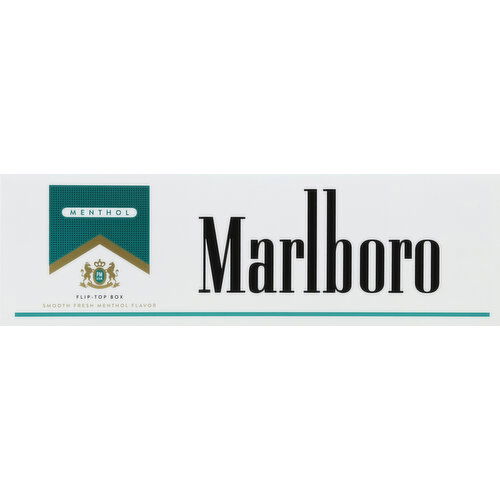 Marlboro Cigarettes, Menthol, Gold Pack, Flip-Top Box