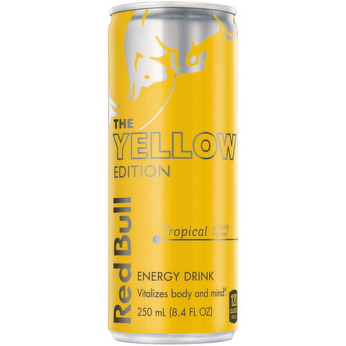 Red Bull Yellow Edition Tropical Energy Drink