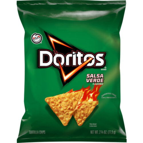 Doritos Tortilla Chips, Salsa Verde Flavored