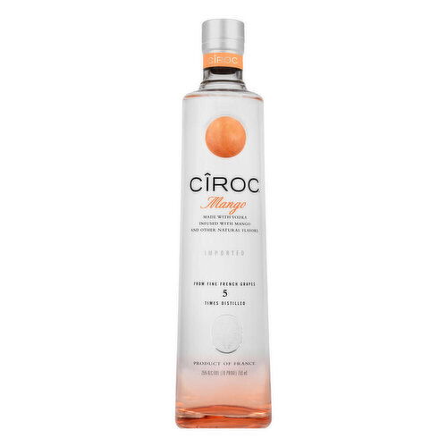 Ciroc Mango Flavored Vodka, 750 ml    