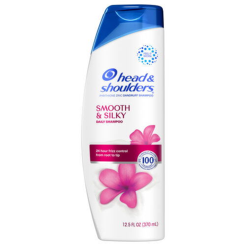 Head & Shoulders Shampoo, Daily, Smooth & Silky