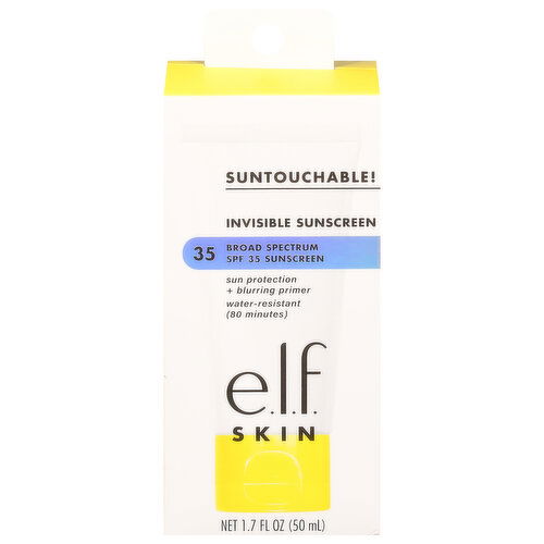 e.l.f. Sunscreen, Broad Spectrum SPF 35