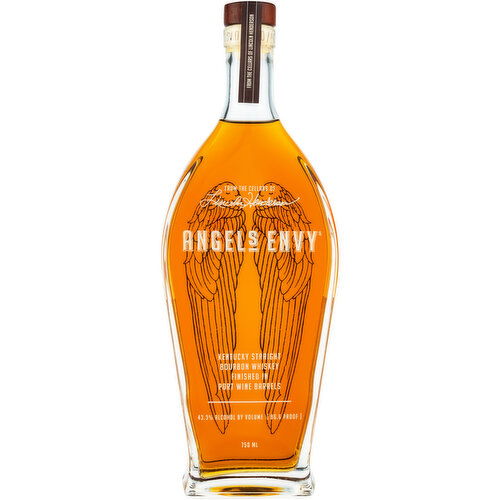 Angel's Envy Finished in Port Wine Barrels Kentucky Straight Bourbon Whiskey, 750 ml    