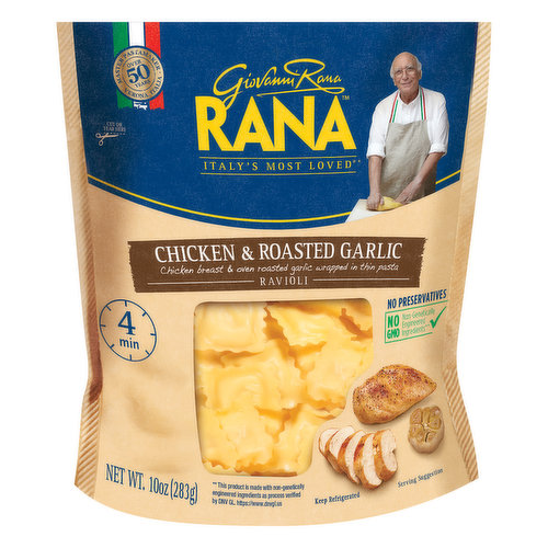 Rana Ravioli, Chicken & Roasted Garlic