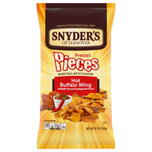 Snyder's of Hanover Pretzels Pieces, Hot Buffalo Wing