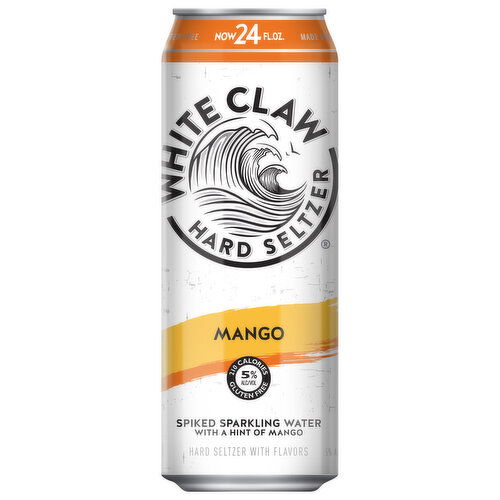 White Claw Hard Seltzer Hard Seltzer, Mango