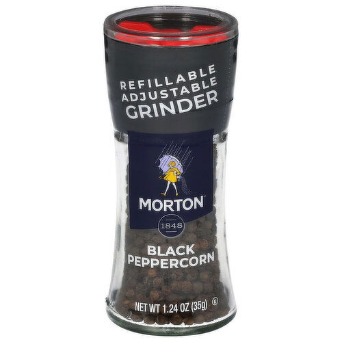 Morton Grinder Black Peppercorn - 1.24 Ounce