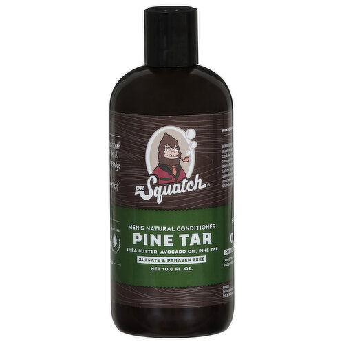 Dr. Squatch Natural Conditioner, Men's, Pine Tar