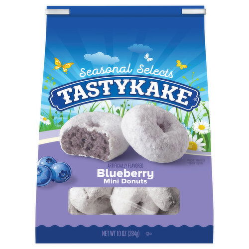 Tastykake Donuts, Blueberry, Seasonal Selects, Mini