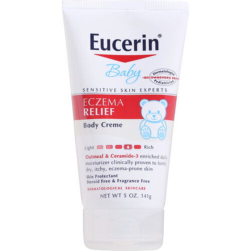 Eucerin Baby Body Creme, Eczema Relief