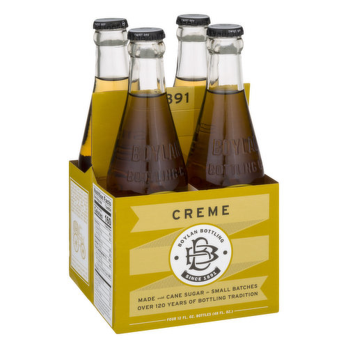 Boylan Bottling Soda, Creme