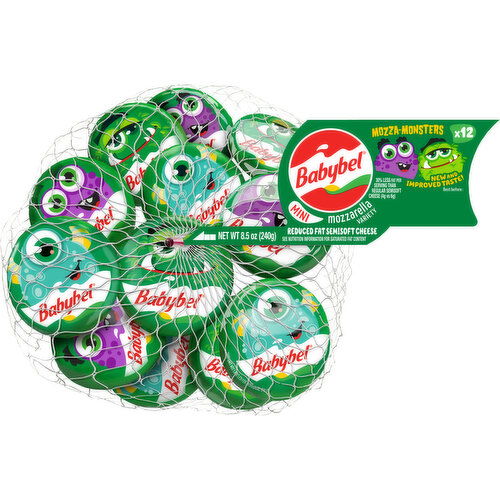 Mini Babybel® Mozzarella Snack Cheese, 12 Pack (8.5 oz)