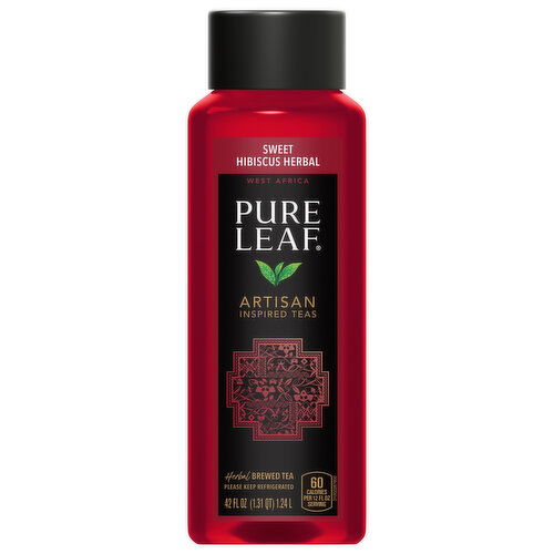 Pure Leaf Brewed Tea, Sweet Hibiscus Herbal