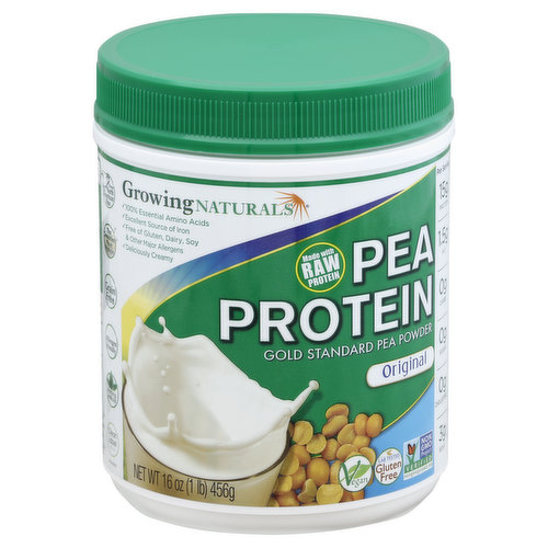 Growing Naturals Pea Protein, Original