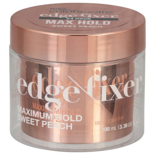 Kiss Edge Fixer, Maximum Hold, Sweet Peach - 3.38 Fluid Ounce Image 1 of 2