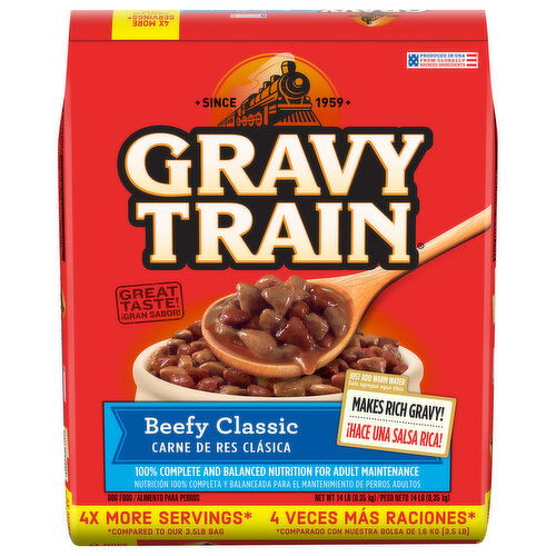 Gravy Train Beefy Classic Dog Food - 14 Pound