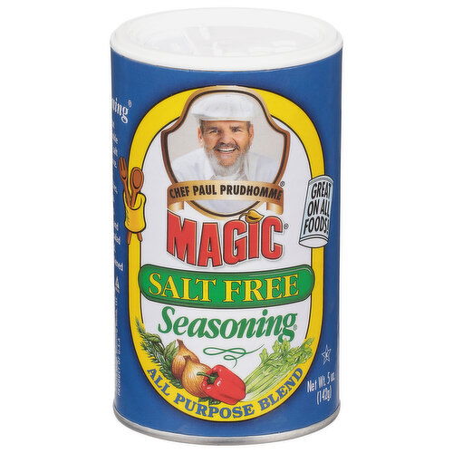 Chef Paul Prudhomme Seasoning, Salt Free