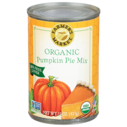 Farmer's Market Pumpkin Pie Mix, Organic