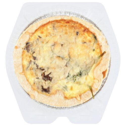 Brookshire's Spinach & Mushroom Quiche