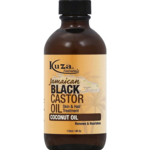 Kuza Skin & Hair Treatment, Jamaican Black Castor Oil, Coconut Oil