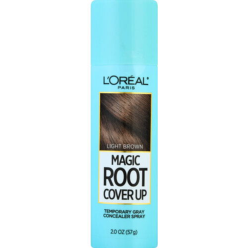 Magic Root Cover Up Concealer Spray, Light Brown