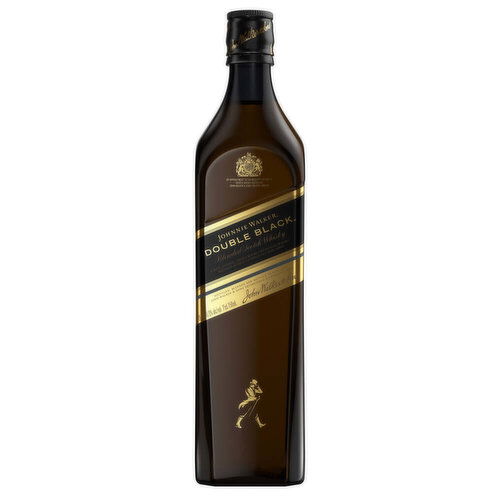 Johnnie Walker Double Black Blended Scotch Whisky, 750 ml    