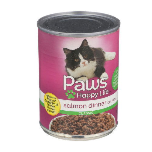 Paws Happy Life Salmon Cat Food Super 1 Foods