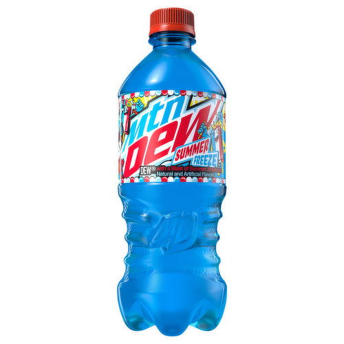 Mountain Dew Summer Freeze Soda - 20 Fluid Ounce