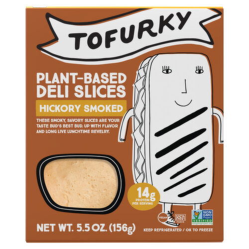 Tofurky Deli Slices, Hickory Smoked, Plant-Based