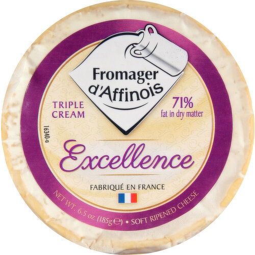 Fromager d'Affinois Cheese, Soft Ripened, Triple Creme