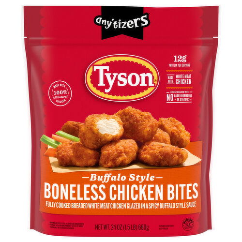 Tyson Buffalo Style Boneless Chicken Bites (Frozen)