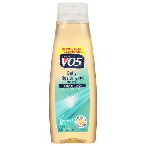 Alberto VO5 Shampoo, Daily Revitalizing, Bonus Size