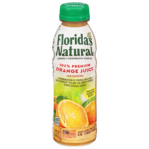 Florida's Natural Juice, Orange, 100% Premium