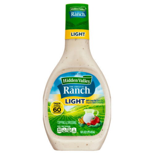 Hidden Valley Topping & Dressing, Light