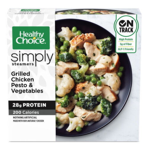 Healthy Choice Grilled Chicken Pesto & Vegetables Frozen Meal