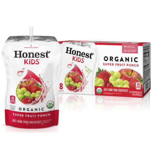 Honest  Super Fruit Punch Organic Fruit Juice