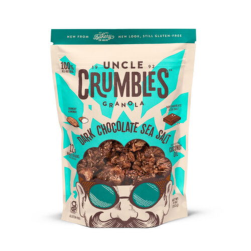 Uncle Crumbles Granola, Dark Chocolate Sea Salt - 11 Ounce