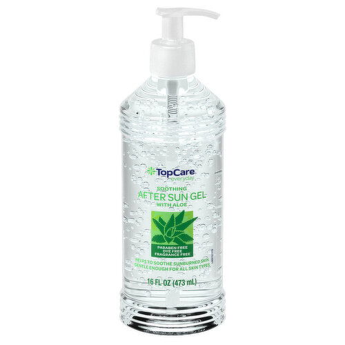 TopCare After Sun Gel, with Aloe