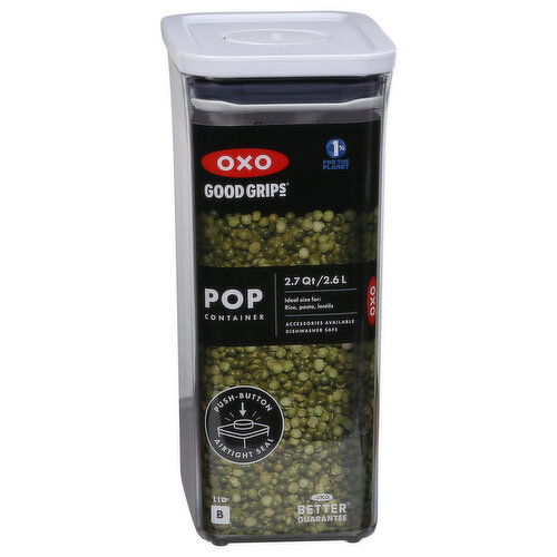 Oxo Pop Container, Lid B,  2.7 Quart