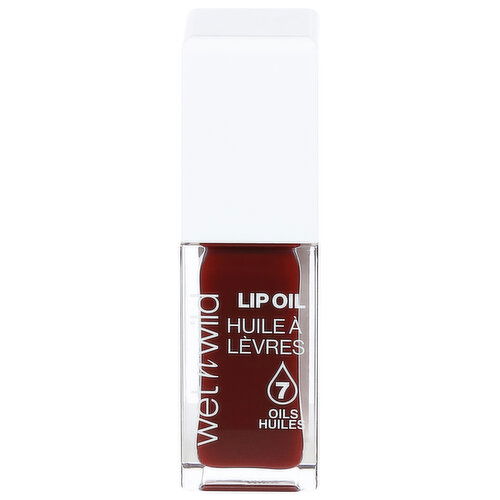 Wet n Wild Lip Oil, Ultra Hydrating, Merlot Glass - 0.24 Fluid Ounce