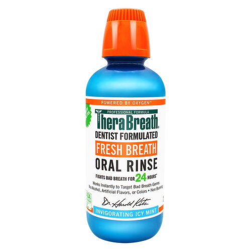 TheraBreath TheraBreath Fresh Breath Oral Rinse Invigorating Icy Mint