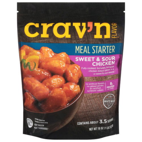 Crav'n Flavor Meal Starter, Sweet & Sour Chicken