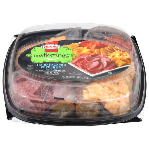 Hormel Hard Salami & Pepperoni Party Tray - 28 Ounce