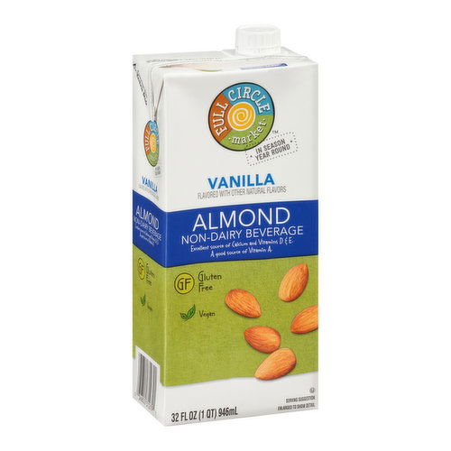 Full Circle Market Vanilla Almond Milk