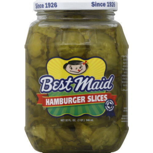 Best Maid Pickles, Hamburger Slices