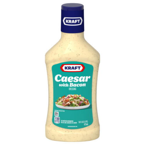 Kraft Caesar with Bacon Dressing - 16 Fluid Ounce