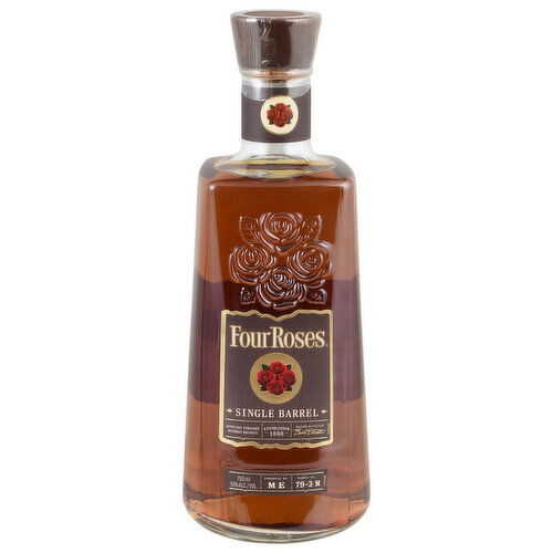 Four Roses Whiskey, Straight Bourbon, Single Barrel, Kentucky