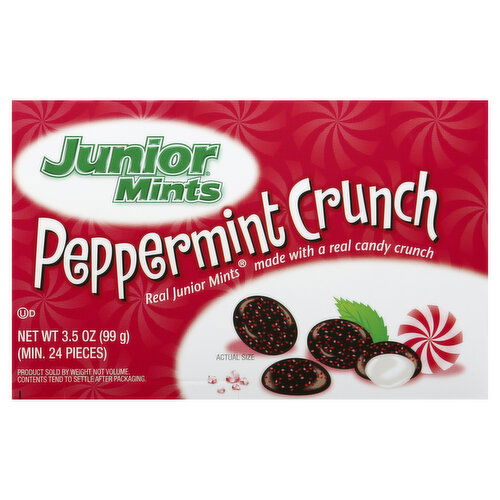 Junior Mints Mints, Peppermint Crunch