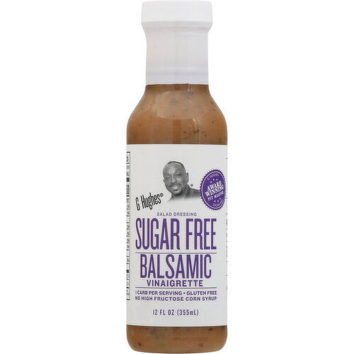 G Hughes Vinaigrette, Sugar Free, Balsamic