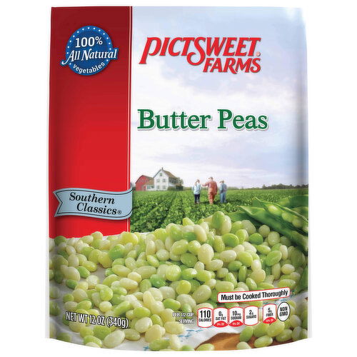 Pictsweet Farms Butter Peas - 12 Ounce